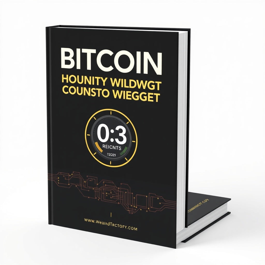 Bitcoin Halving Countdown Widget